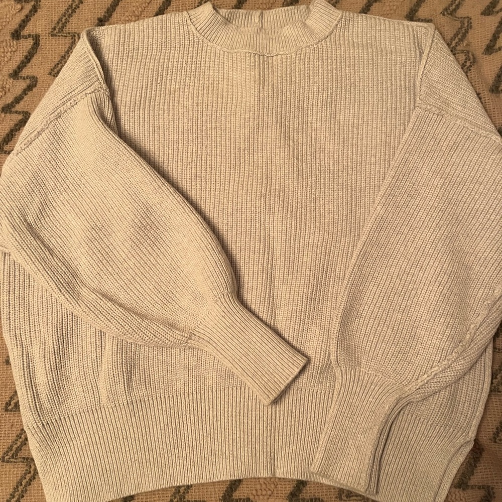 aerie Beyond Sweater 100% Cotton -Oversized